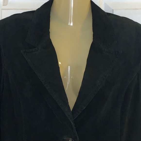 St. John’s Bay WASHABLE SUEDE jacket - Picture 3 of 8